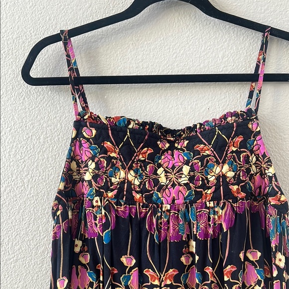 Anthropologie Maci spaghetti strap Floral Maxi dress. Size xl EUC - Picture 4 of 9